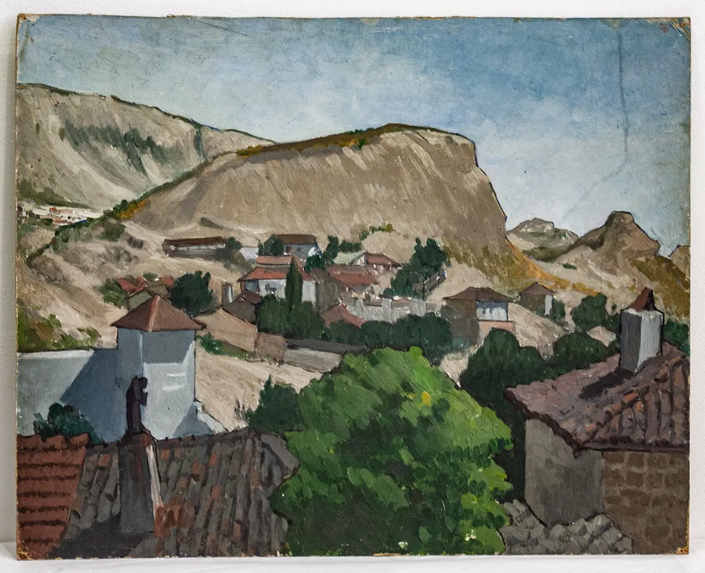 Peisaj Balcic, by Constantin Petrescu-Dragoe, unspecified