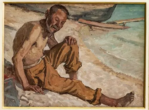 Pescar cu barca, by Constantin Petrescu-Dragoe