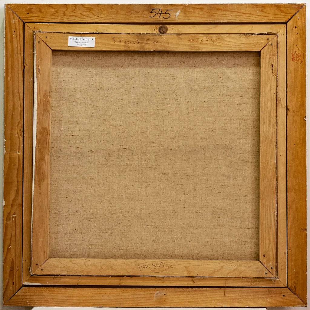 Natură statică, by Constantin Piliuță, 1981