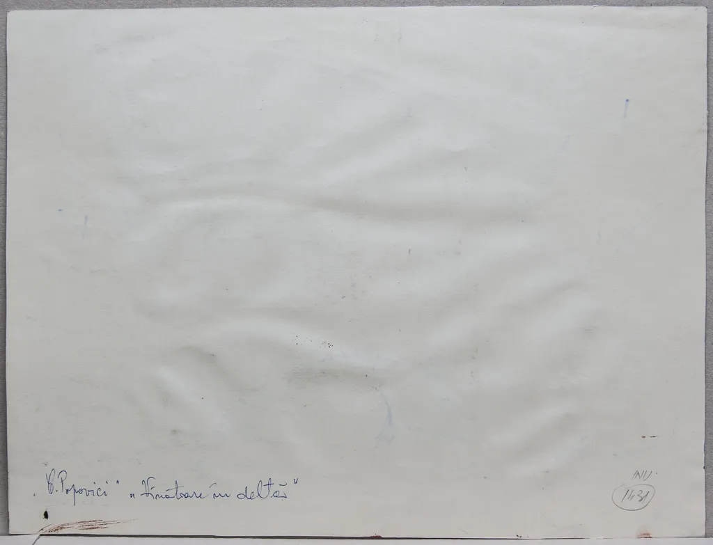 Vânătoare în deltă, by Constantin Popovici, 1950