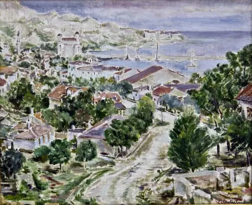 Peisaj, by Constantinescu, C. Constantin