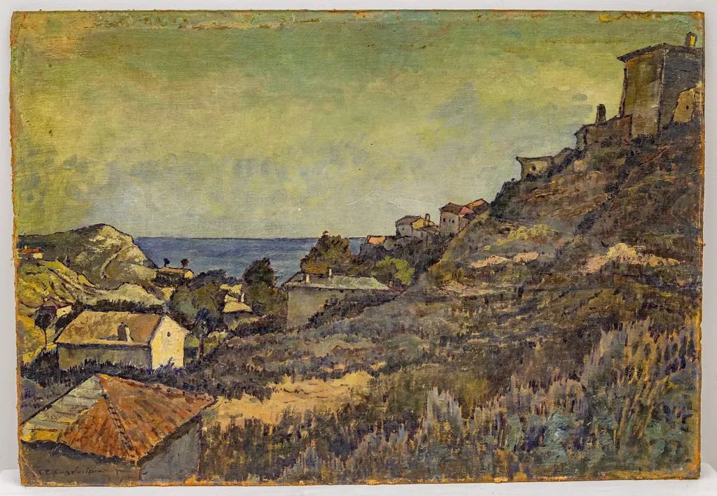 Peisaj din Balcic, by Constantinescu, C. Constantin