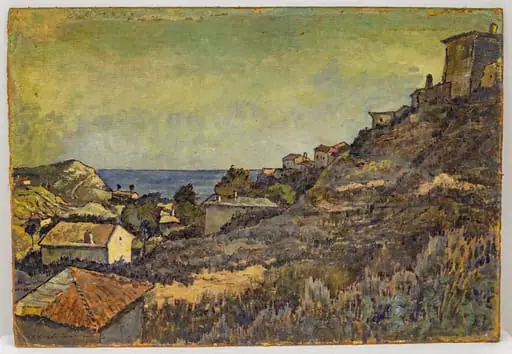 Peisaj din Balcic, by Constantinescu, C. Constantin
