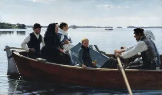 Conveying the Child's Coffin (A Child's Funeral)
