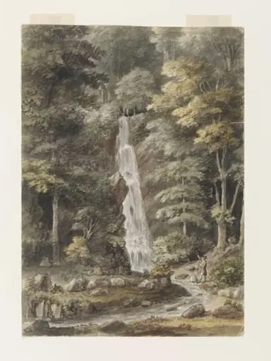 The Cascade at Hestercombe, by Coplestone Warre Bampfylde