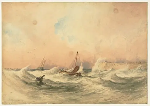 Marine, by Copley Fielding