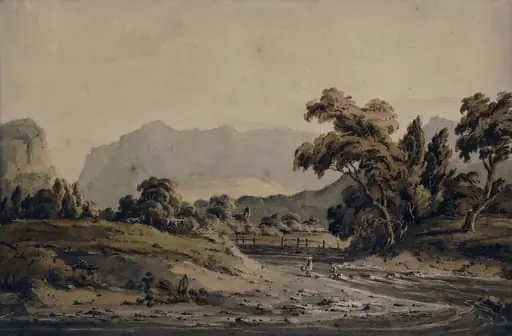 Rydal Head, Ambleside, Westmorland, by Copley Fielding