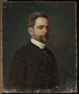 Copy from the self-portrait of Julian Maszyński