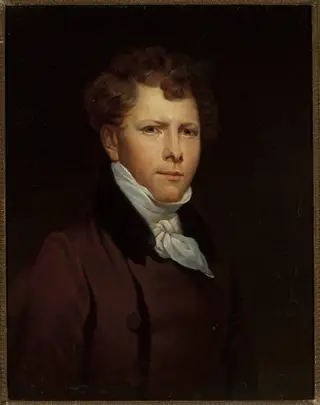 Copy of “Self-portrait” of Antoni Brodowski