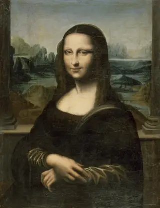 Copy of the ''Mona Lisa"