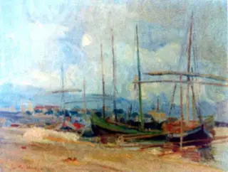 Corăbii în port