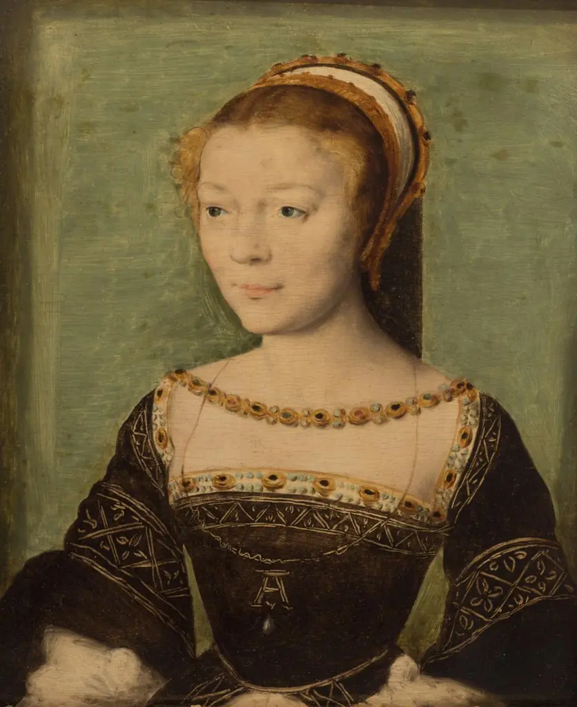 Anne de Pisseleu (1508–1576), Duchesse d'Étampes, by Corneille de Lyon