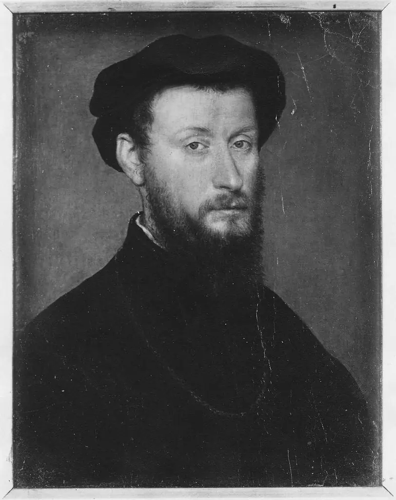 Portrait of a Bearded Man, by Corneille de Lyon