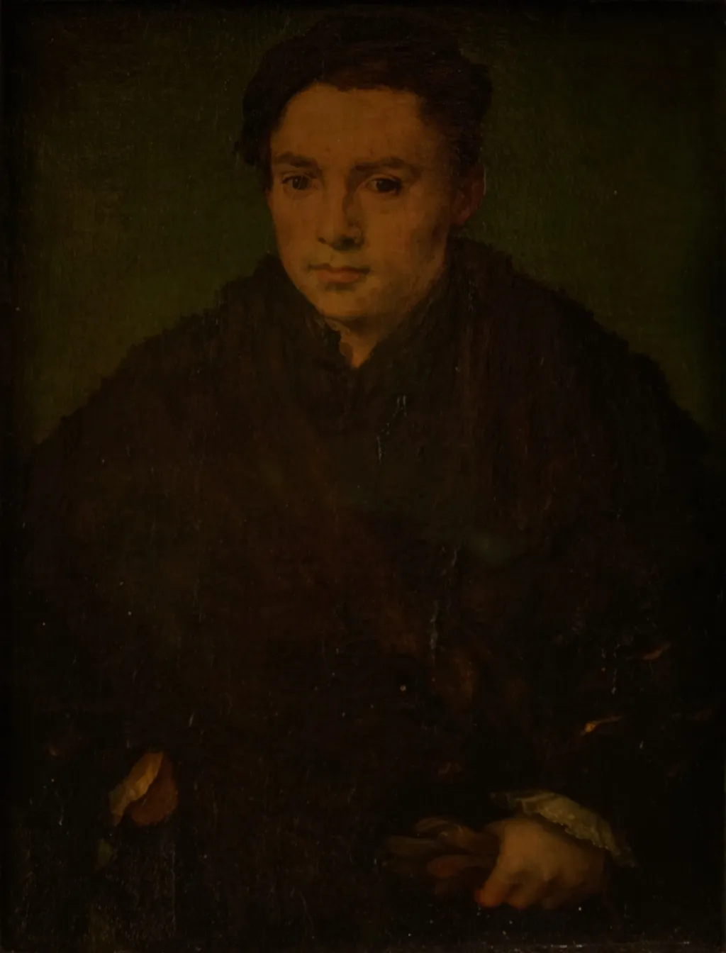Portrait of a Man, by Corneille de Lyon, oil, 1550