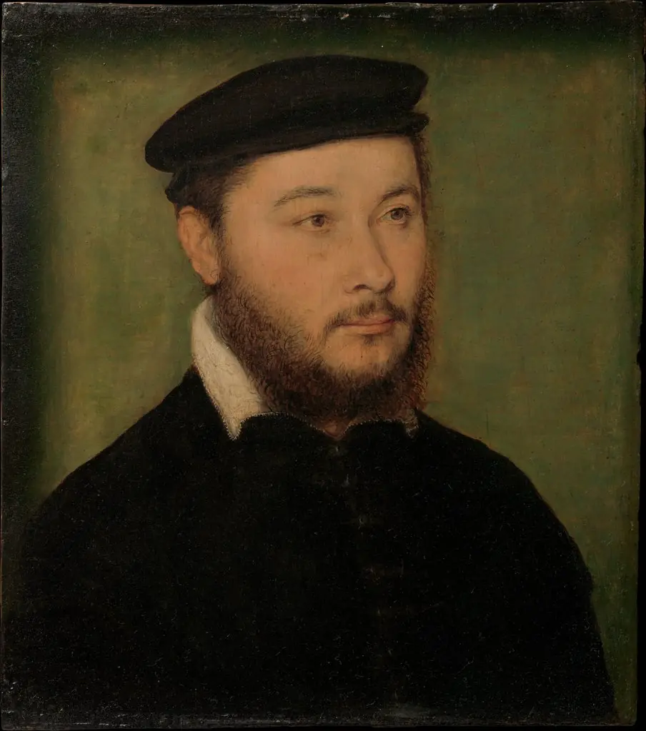 Portrait of a Man, by Corneille de Lyon