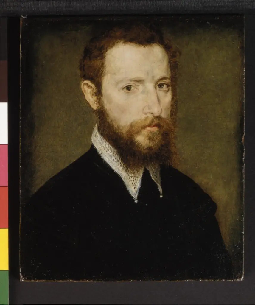 Portrait of a Man with a Pointed Collar, by Corneille de Lyon