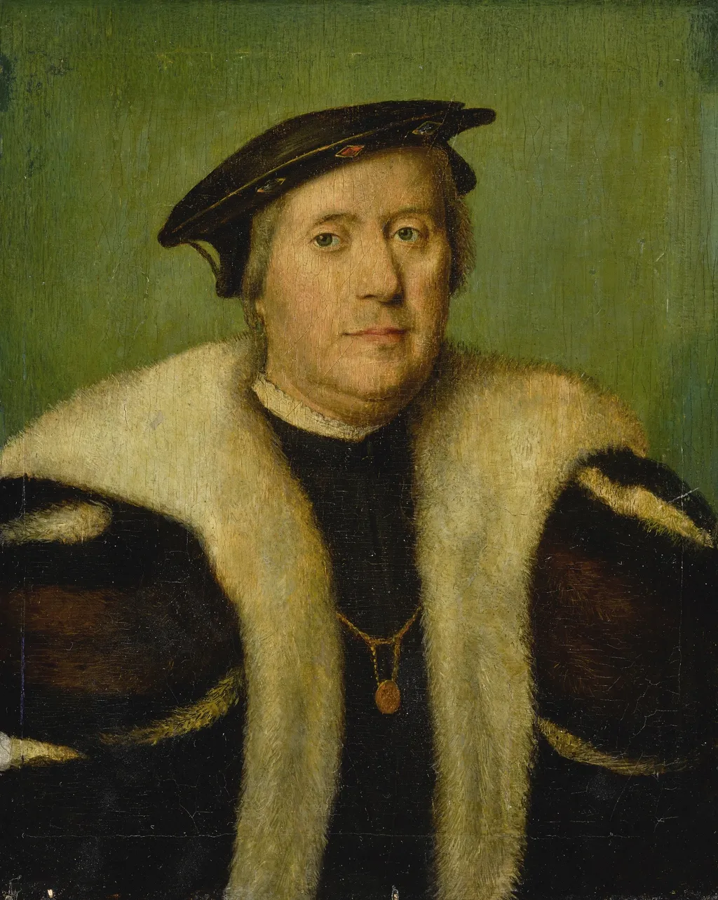 Portrait of Jean d'Albon, seigneur de Saint-André (1472–1549), by Corneille de Lyon, oil, 1537