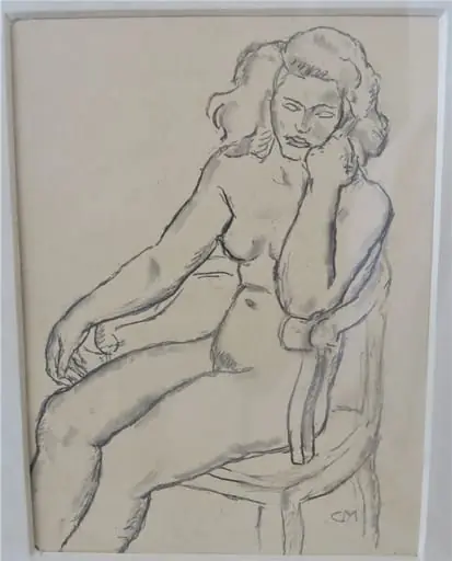 Studiu - Nud, by Cornel Medrea