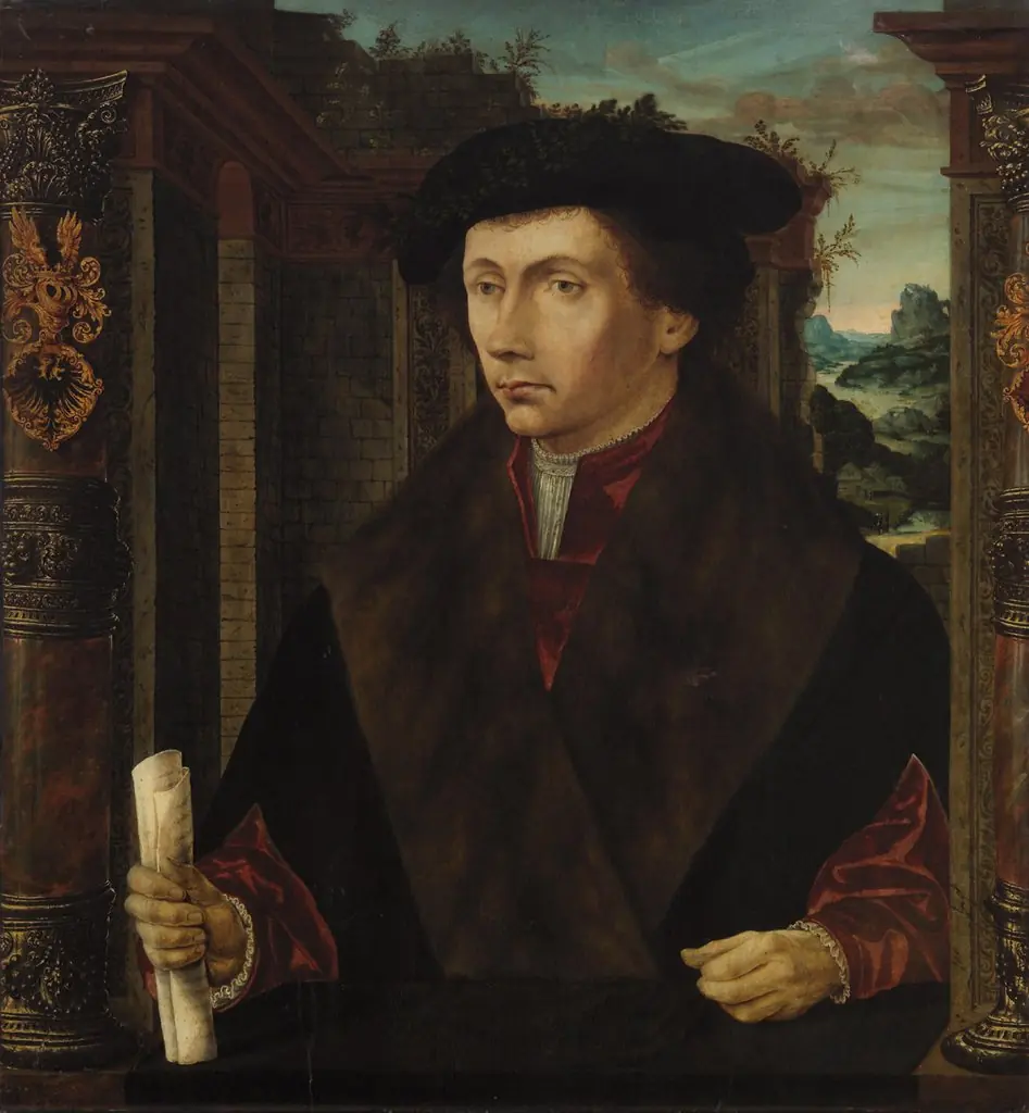 Portrait of Sybrand Pompejusz. Occo, by Cornelis Anthonisz