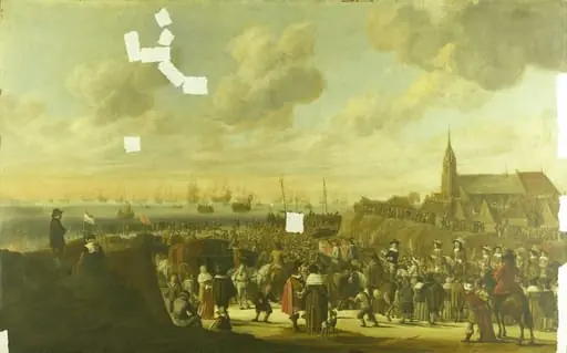 The Departure of Charles II of England from Scheveningen, 2 June 1660, by Cornelis Beelt