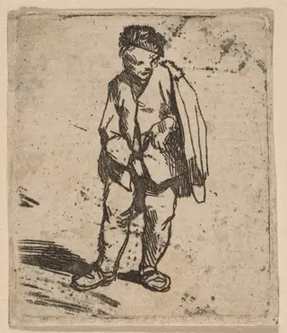 Man in a Short Cloak, by Cornelis Bega