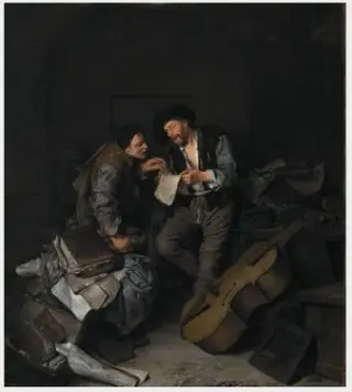 Two Men Singing