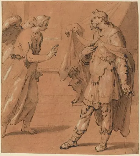 The Angel Appearing to the Centurion Cornelius, by Cornelis Cornelisz van Haarlem