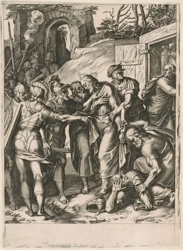 The Betrayal of Christ, by Cornelis Cort