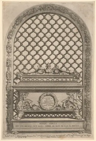 The Grill of the Tomb of Piero and Giovanni de' Medici