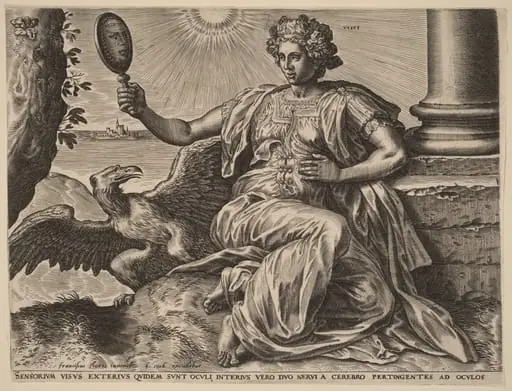 Visus (Sight), by Cornelis Cort