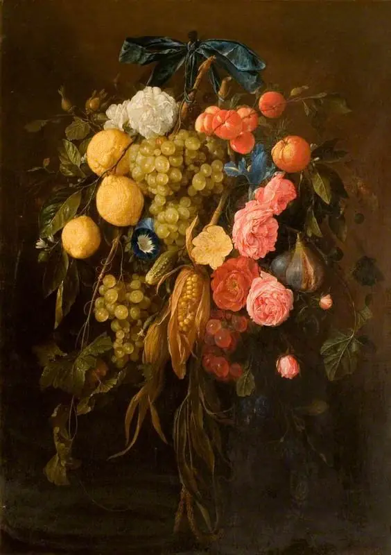 Fruit and Flowers, by Cornelis de Heem