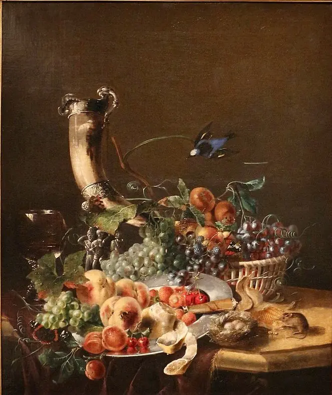 Fruta, by Cornelis de Heem