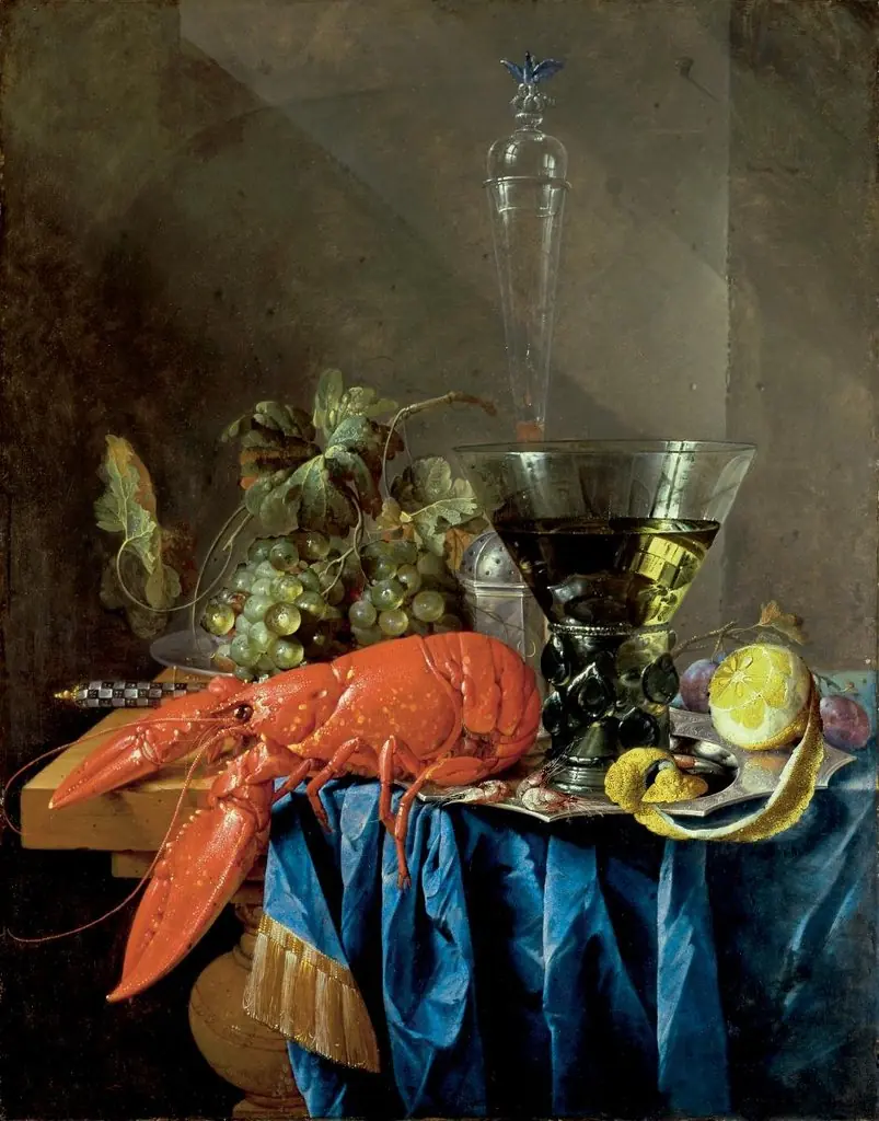 Stillleben mit Hummer, by Cornelis de Heem