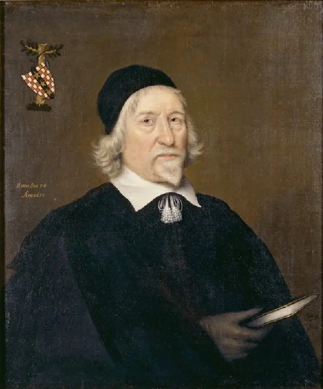 Portrait of Nicholas Fiske, by Cornelis de Neve