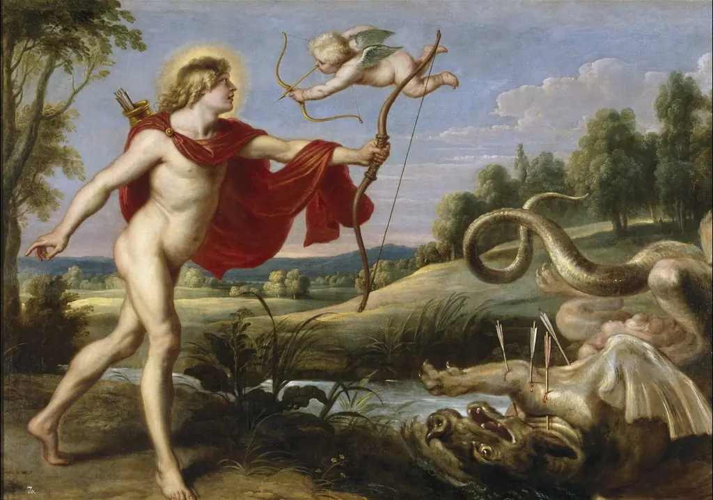 Apollo and the Python, by Cornelis de Vos