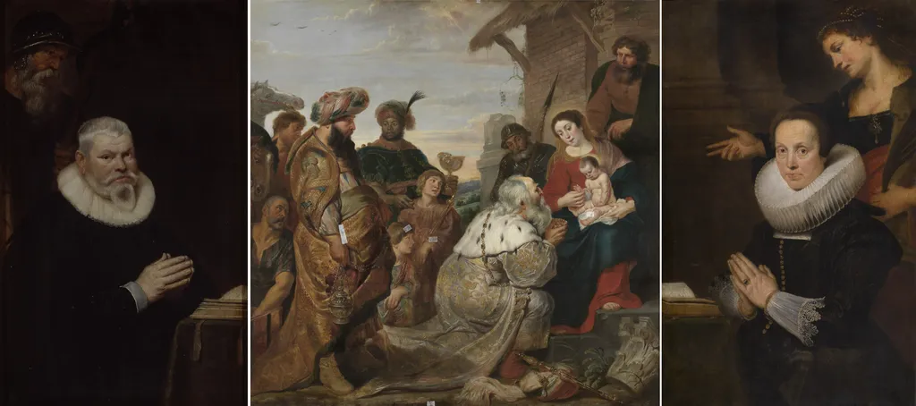 Epitaph of Willem van Meerbeeck and His Wife Barbara Kegeleers, by Cornelis de Vos, oil, 1620