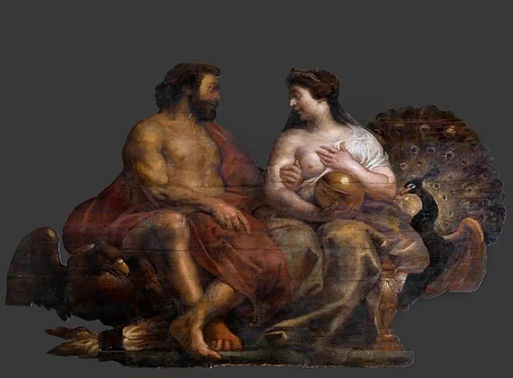Jupiter and Juno, by Cornelis de Vos