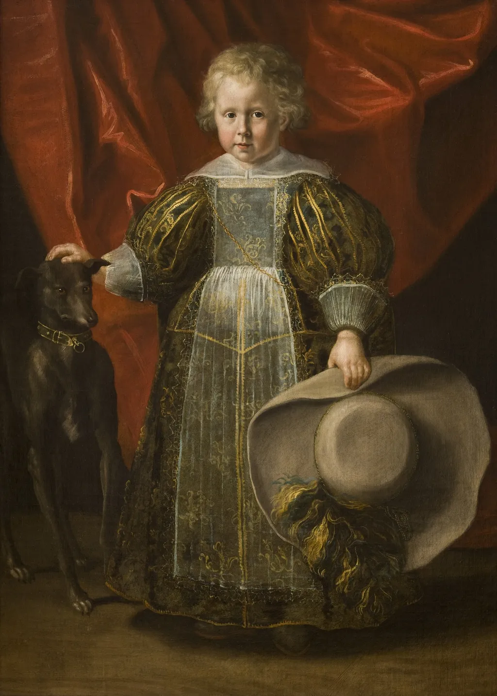 Portrait of a Boy, by Cornelis de Vos, oil, 1620