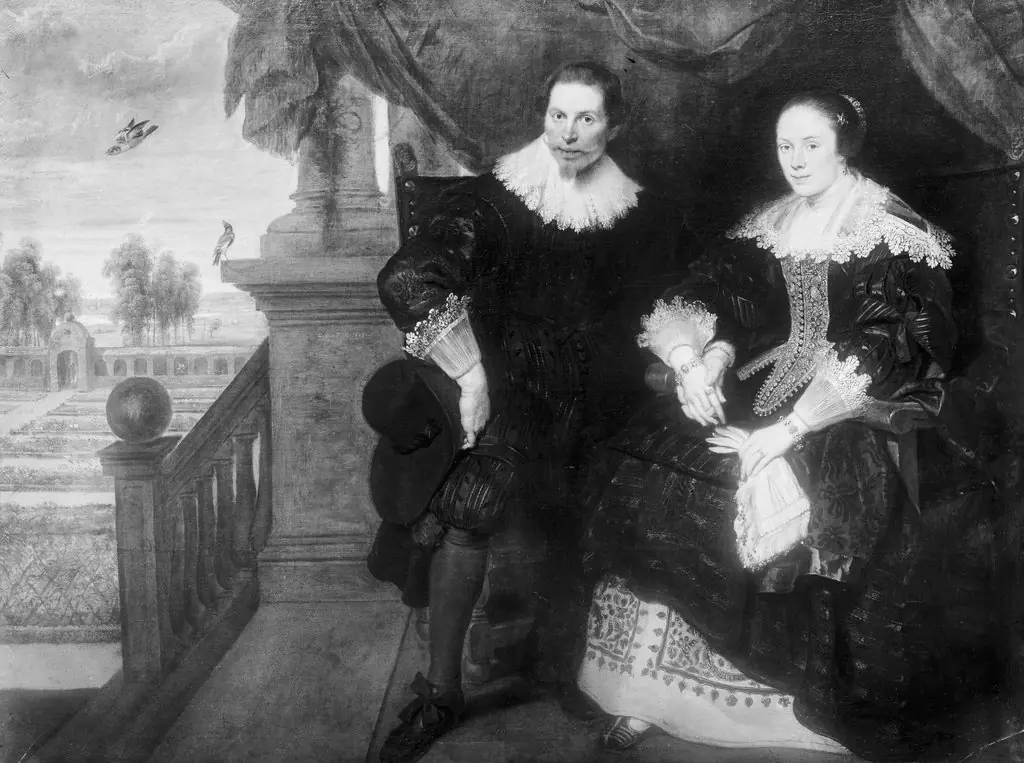 Portrait of a married couple, by Cornelis de Vos