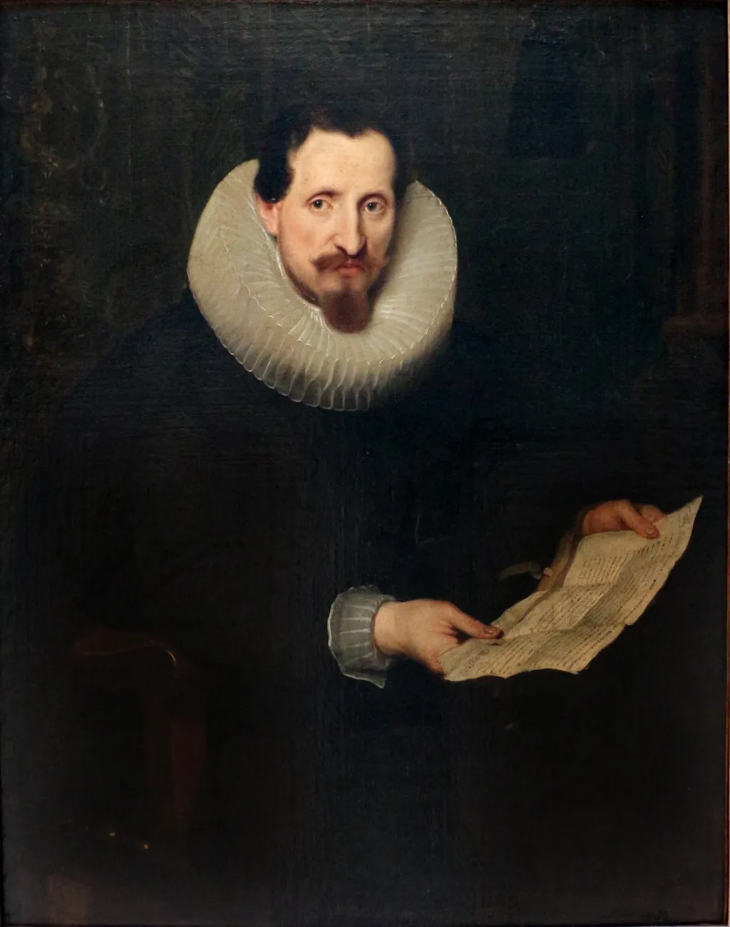 Portrait of Jan Roose, by Cornelis de Vos, oil, 1622