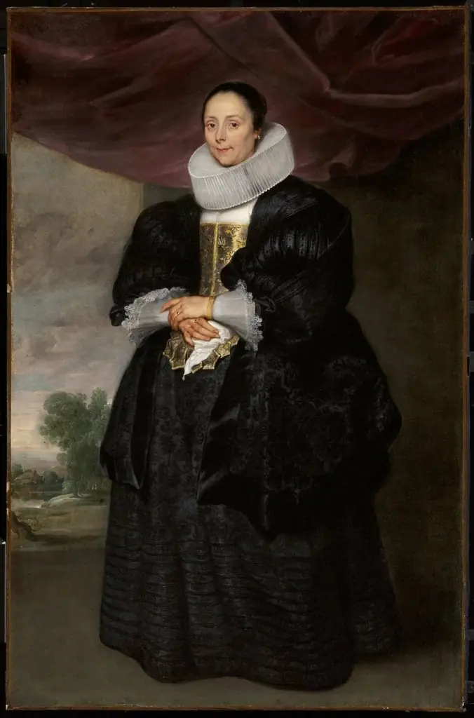 Portrait of Marie Anne Schotten, by Cornelis de Vos