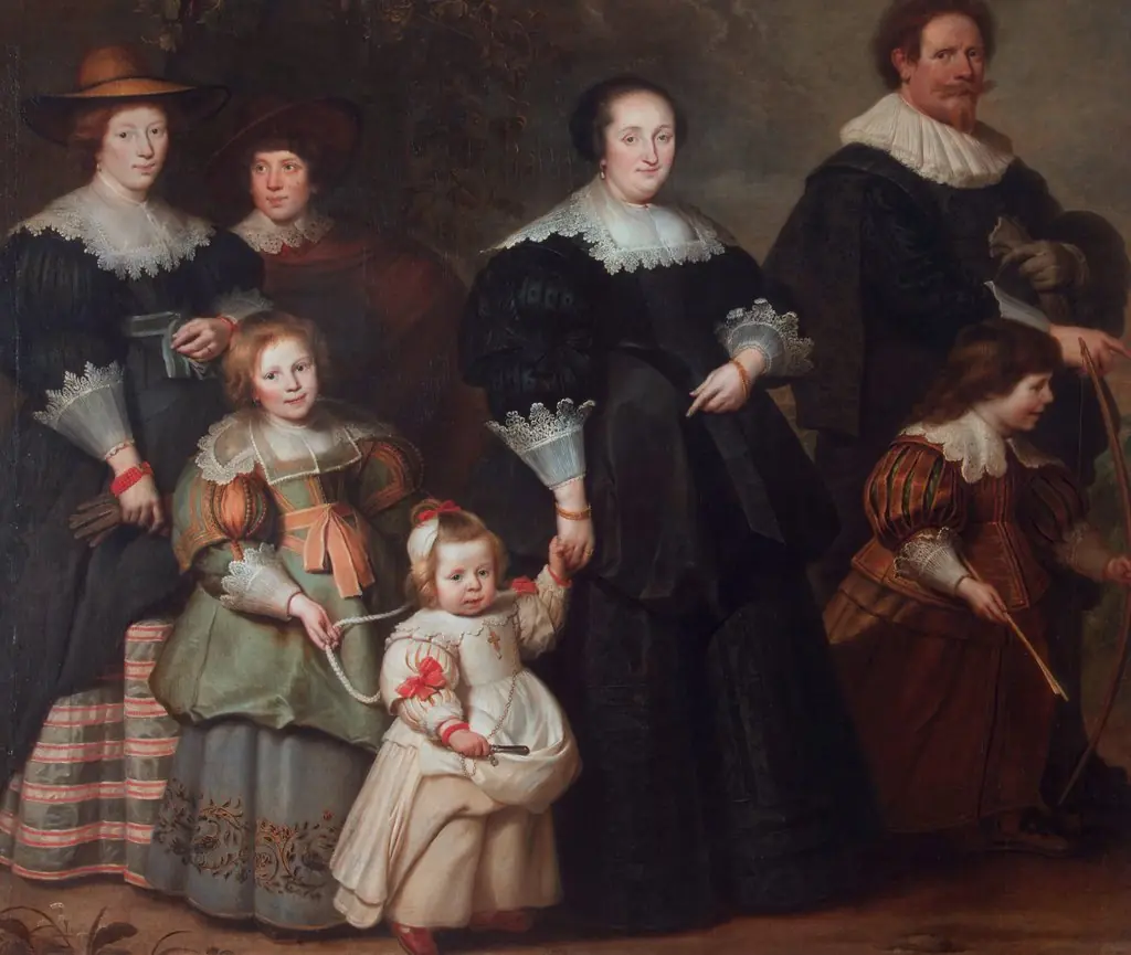 Self-Portrait of the Artist with his Wife Suzanne Cock and their Children, by Cornelis de Vos
