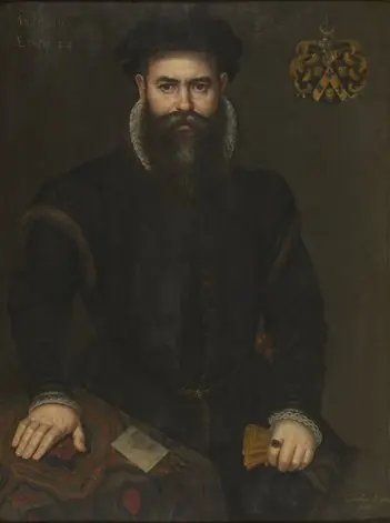 Portrait of Jacques della Faille (1525-1597), by Cornelis de Zeeuw