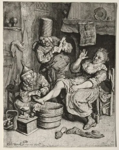 La Ventouse, by Cornelis Dusart