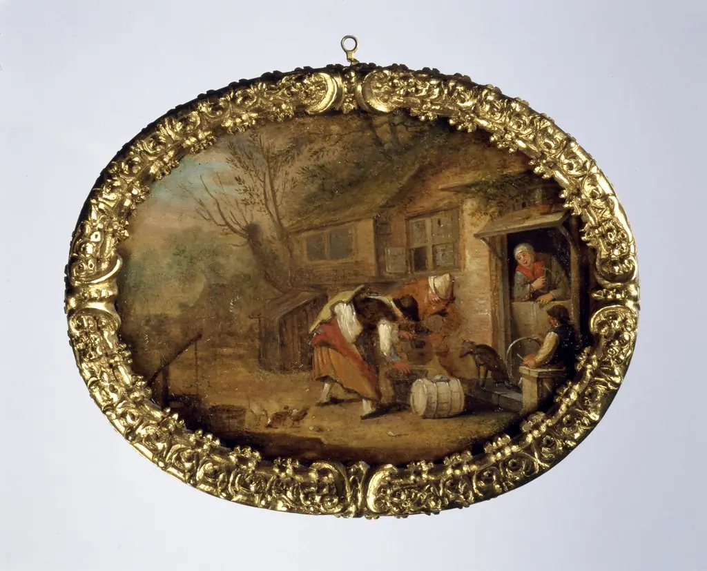The Tradeswoman, by Cornelis Dusart