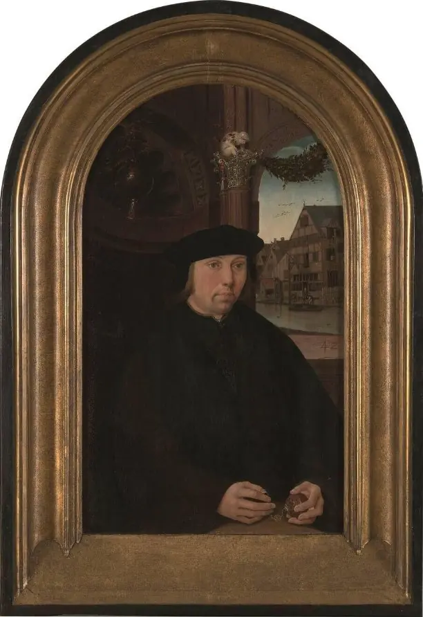 Portrait of Dirck Ottens Meerburg (....-....), by Cornelis Engebrechtsz.