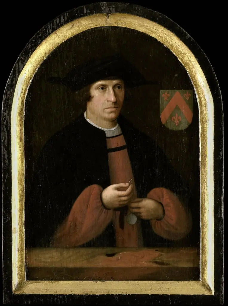 Frans Overrijn van Schoterbosch (c. 1484-?), by Cornelis Engelsz.