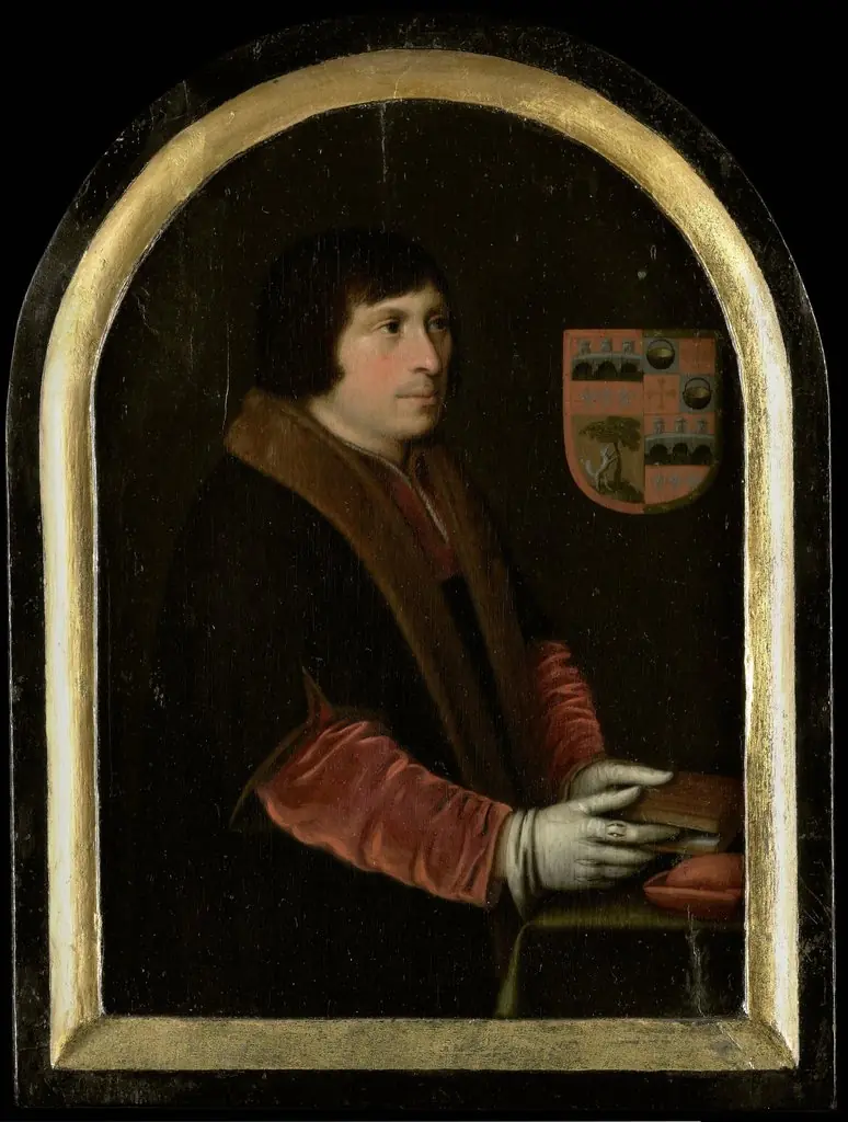 Portrait of Pieter Salina, by Cornelis Engelsz.