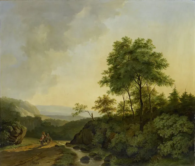 View in the Harz Mountains