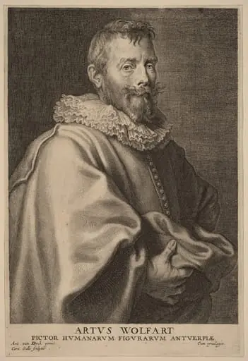 Artus Wolfart, by Cornelis Galle I